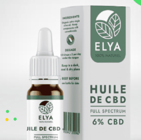 huile cbd 6-12-24 premium full spectrum elya